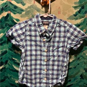OshKosh B'gosh Kids Checkered Button Down Shirt